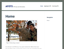 Tablet Screenshot of afots.com